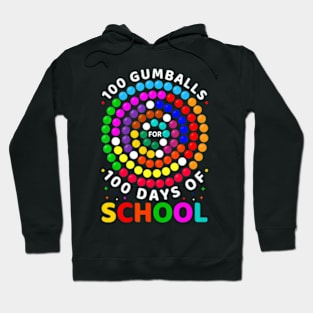 100 Days Of School Teacher And Student Celebration Novelty Hoodie